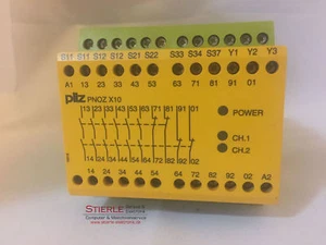 Pilz PNOZ X10 - ID 774709 - 24VDC - FUNKTIONSGEPRÜFT - Bild 1 von 2