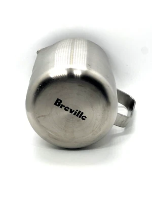 Jarra de leche de acero inoxidable Breville genuina 16 oz 480 ml jarra de espuma al vapor Foto 1 de 4
