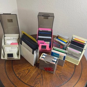 Vintage 3,5” & 5,25” Diskettensammlung - Microsoft Windows, MS-DOS und mehr - Bild 1 von 6