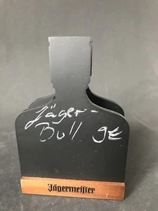 Jägermeister Menü Halter Tisch Kreide Tafel Reklame mit Kreide NEU OVP - Bild 1 von 1