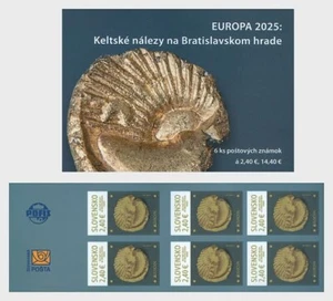 slovakia 2025 cept EUROPA Celtic Findings Bratislava Castle Opus Signium 6v BKLT - Picture 1 of 1