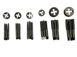 BSW LEFT HAND THREAD TAP AND DIE SET 3/16,1/4,5/16,3/8,7/16,1/2 ENGLISH THREAD - Picture 1 of 4