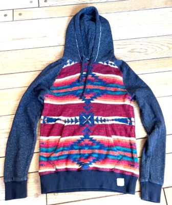 Ralph Lauren Denim Supply Western Southwest Aztec Hoodie Sweater X-SMALL EUC - Image 1 of 4