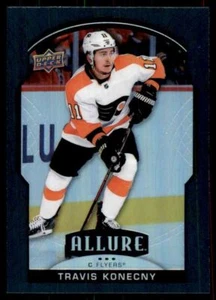 2020-21 Upper Deck Allure Black Rainbow Travis Konecny Philadelphia Flyers #20 - Picture 1 of 2
