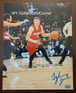 Tyler Johnson Signed Miami Heat 8x10 Photos (Hollywood Collectibles Hologram) - Picture 1 of 1
