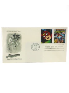 Spider-Woman USPS First Day Of Issue Stamp Marvel Comics Super Heroes 2007 - Picture 1 of 2