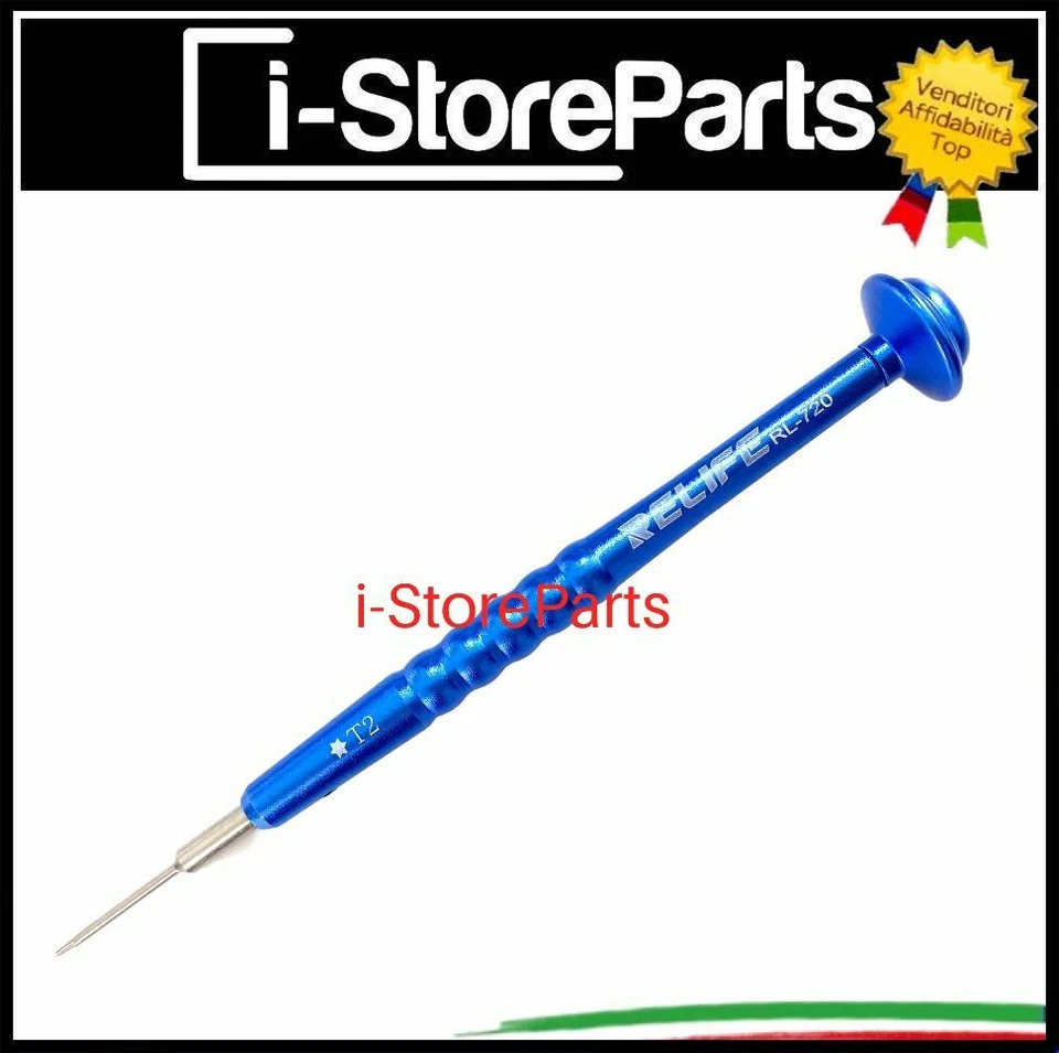 CACCIAVITE GIRAVITE PROFESSIONALE RL720 SMONTAGGIO SMARTPHONE OPPO PUNTA TORX T2 - Immagine 1 di 1
