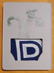 Prime Rookies Materials Reserve Printing Plates Black Ricky Tiedemann One Of One - Picture 1 of 5
