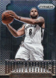 2013-14 Panini Prizm Dominance #15 Deron Williams - NM-MT