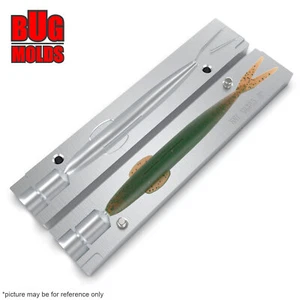 Bait DIY Fishing Mold Soft Plastic Baits Lure Plastisol Bass Sakamata - Picture 1 of 3