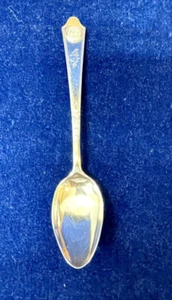 Lunt Sterling Silver West VA College Souvenir Spoon, Chateau PAT. 16.5 GR. - Picture 1 of 14
