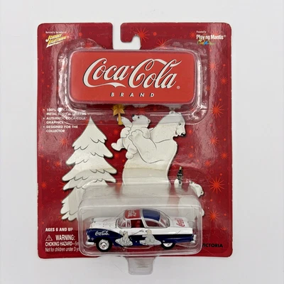 Coca-Cola Polar Bears 1955 Die-Cast Ford Crown Victoria Playing Mantis 2003 NEW - Image 1 of 3