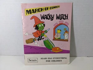 Vintage 1980 SEARS - March of Comics, WACKY WITCH #470 Advertising Comic Book - Picture 1 of 7