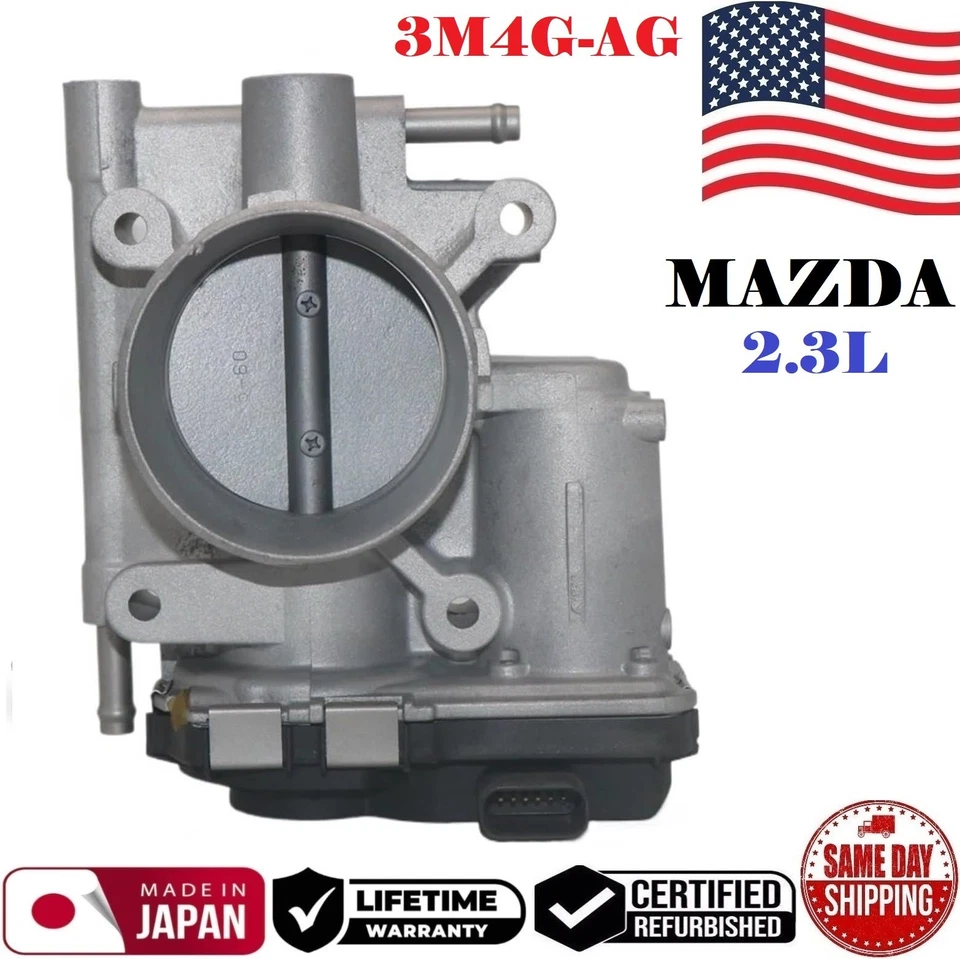 ✅ Cuerpo de acelerador de inyección de combustible GENUINO para MAZDA 3 5 6 2,3 L # 3M4G-AG 2003-2007 Foto 1 de 3