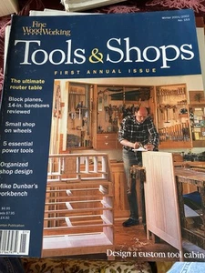 FINE WOOD WORKING TOOLS & SHOPS FIRST ANNUAL WINTER 2001/2002 No. 153 Free S/H - Picture 1 of 3