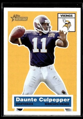 2001 Topps Heritage Daunte Culpepper Minnesota Vikings #23 - Image 1 of 2