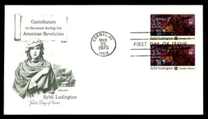 Mayfairstamps US FDC 1975 Sybil Ludington American Revolution First Day Cover aa - Picture 1 of 2