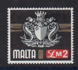 Sello escudo de armas Malta Sc 468 1973 Lm 2 como nuevo NH - Imagen 1 de 1