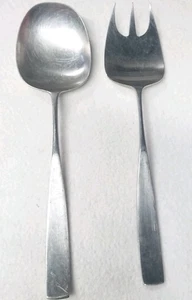 Towle Lauffer Bedford Holland Salad Serving Set 2 Pc - Picture 1 of 3
