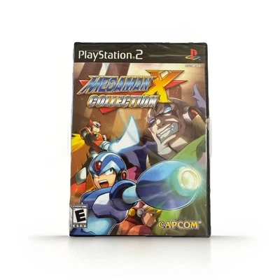 Mega Man X Collection (Sony PlayStation 2, 2006) New Sealed Black Label - Image 1 of 3