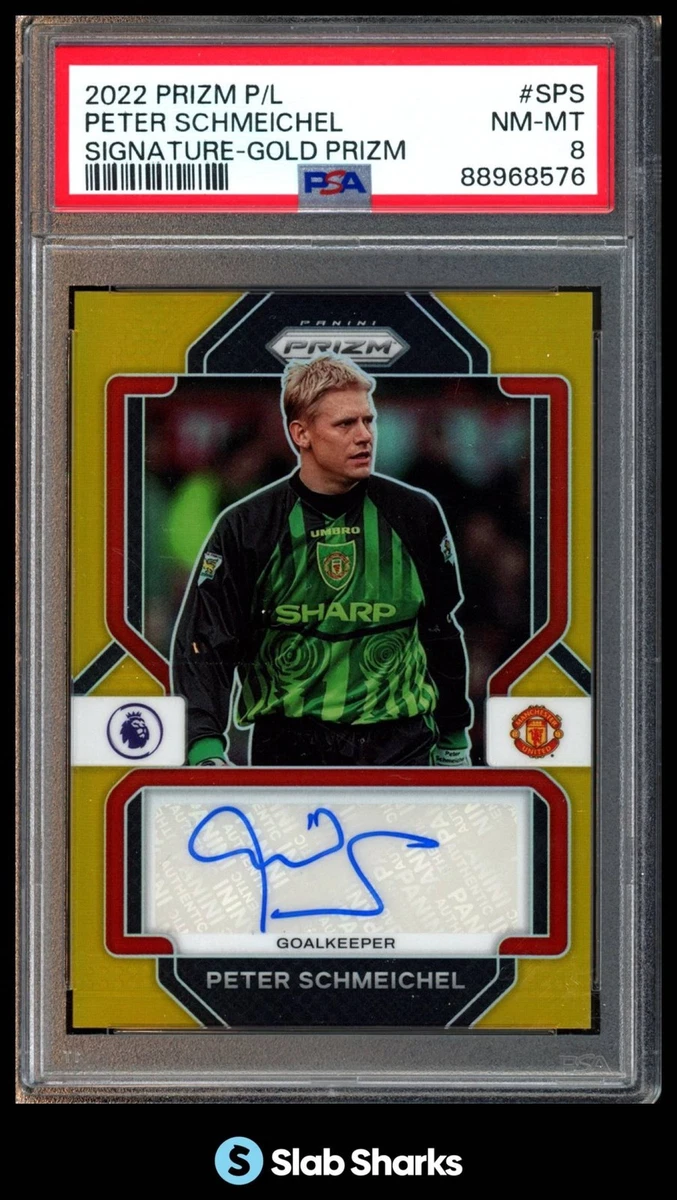 Peter Schmeichel Autographed Soccer Trading Cards & Accessories