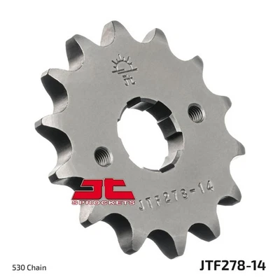JT Front Sprocket 14/530 Fits Honda CM 450 A 1982 — 第 1/4 张图片
