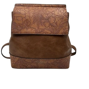 Mochila unisex Jessica Simpson color topo floral en relieve - Imagen 1 de 17