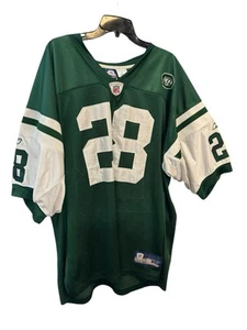 Vintage NFL Reebok New York Jets 28 Curtis Martin Jersey Size 54 Football - Picture 1 of 8