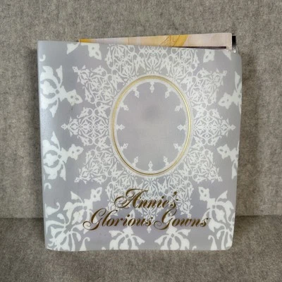 Annie's Attic Annie’s Glorious Gowns Binder 28 Patterns Old South Flower Garden - Image 1 of 4