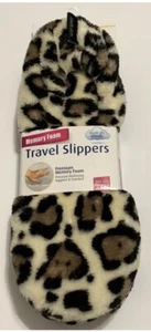 Cloudz Travel Slippers  One Size Fits All Sure Grip Memory Foam - Picture 1 of 2