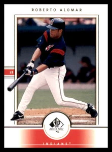 Auténtico #13 Roberto Alomar Cleveland Indians SP 2000 - Imagen 1 de 2