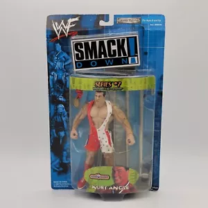 KURT ANGLE Figure 2000 Jakk's Pacific WWE Smack Down Series 7 - Picture 1 of 8