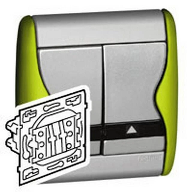 Legrand Sagane Double Interrupteur Va et Vient (84020)