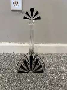 Decanter Art Decò Karl Palda in cristallo artistico boemo - Foto 1 di 5
