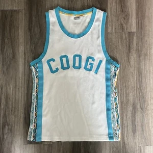 COOGI x PUMA Basketball Knit Jersey Men’s Sz Medium 2018 Sweater Archive Atoll - Picture 1 of 9