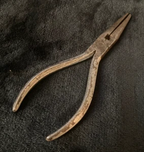 Vintage West Germany Drop Forged Steel Needle Nose Pliers w/Cutter - Picture 1 of 4