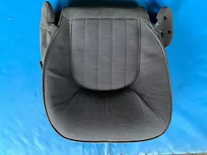 Rover 75 2004-2007 gris ceniza tela lado izquierdo asiento delantero base cojín - Imagen 1 de 2