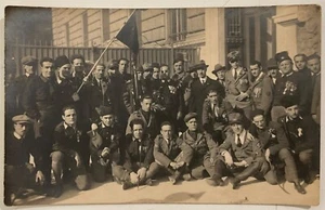 GRUPPO ARDITI D’ITALIA SEZIONE DI GENOVA CARTOLINA FOTOGRAFICA - Picture 1 of 4