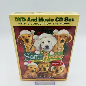 Santa Buddies The Legend of Santa Paws.   Disney DVD and Music CD Set New Sealed - Picture 1 of 2