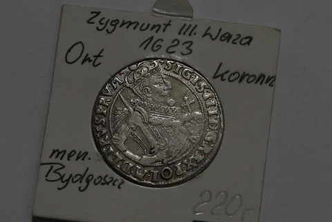 🧭 🇵🇱 POLAND 1/4 THALER 1623 SILVER SCARCE HIGH GRADE B64 YJ27 Cover