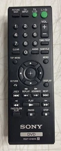 Mando a distancia universal para reproductor de DVD/TV Sony OEM RMT-D187A probado usado negro - Imagen 1 de 4