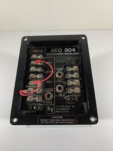 Electro-Voice EV XEQ 804 Crossover/Equalizer Tested Working