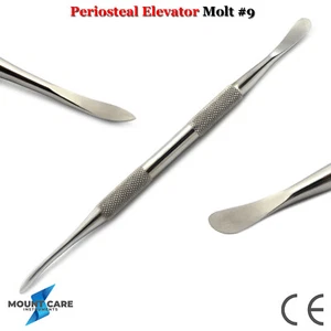Molt Periosteal Elevator # 9 Dental Dentist Instruments Surgical Dental Tools - Picture 1 of 3