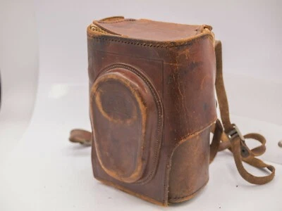 Raro áspero! - Estuche de campo de cuero para cámara Zeiss Ikon Contax Contaflex 35 mm TLR Foto 1 de 4