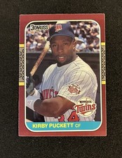 1987 Donruss Opening Day KIRBY PUCKETT #221 Baseball Card Sharp Twins