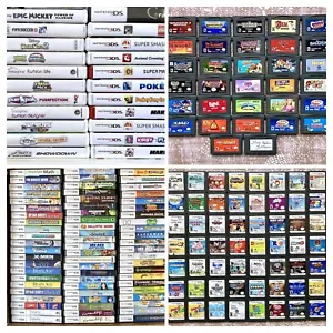 More Authentic Nintendo DS & 3DS Games - Pick & Choose - BUNDLE DISCOUNTS - Picture 1 of 347