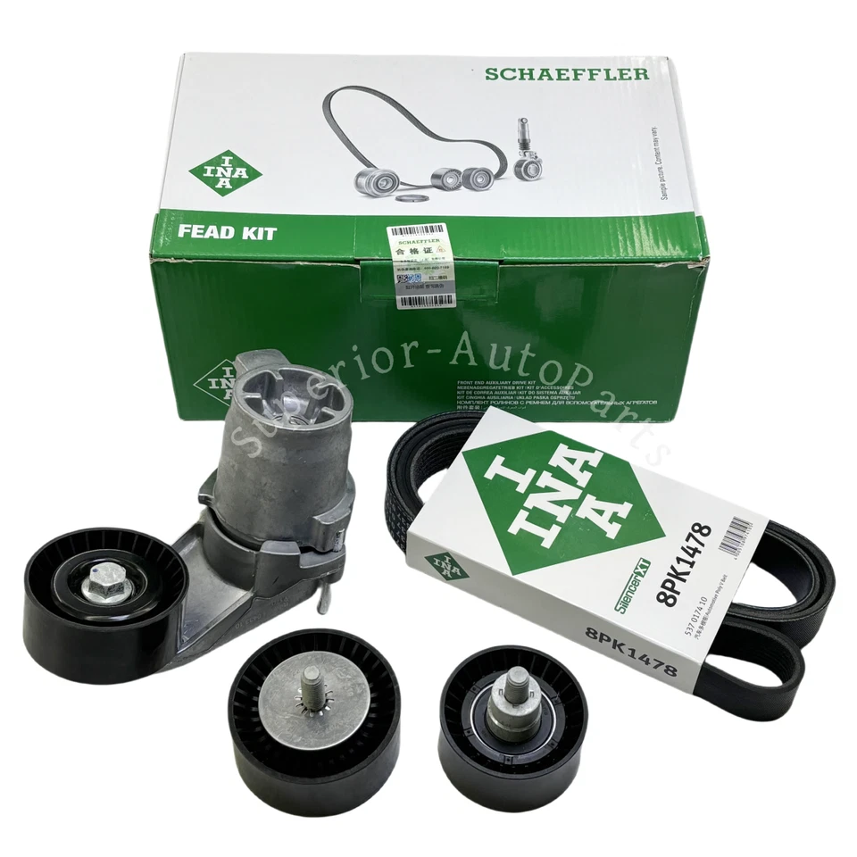 OEM Belt Tensioner Pulley Kit For BMW F01 F10 F30 335i 535i N55 11288604266 — 第 1/4 张图片