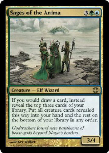 SAGES OF THE ANIMA X4 4 4X Alara Reborn MTG Magic the Gathering Cards DJMagic - Image 1 of 1