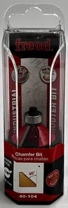 Freud 40-104: 1-11/32" (Dia.) Chamfer Bit - Picture 1 of 1