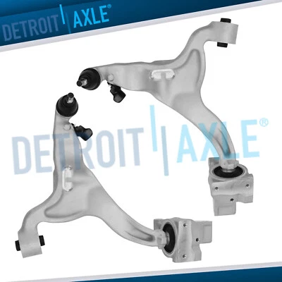 Brazos de control inferiores delanteros AWD con rótulas para Infiniti G25 G35 G37 Q40 sedán Foto 1 de 4